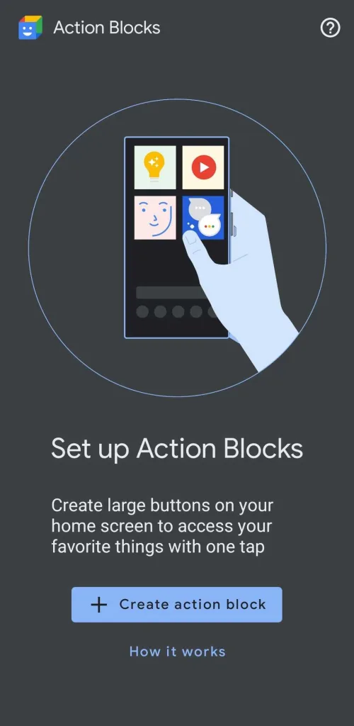 Action Blocks