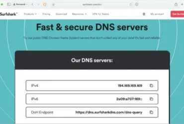 نحوه استفاده از DNS سرویس Surfshark در مک، آیفون و آیپد