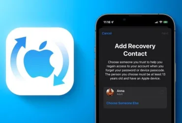 تنظیم یک شخص بازیابی برای حساب Apple خود