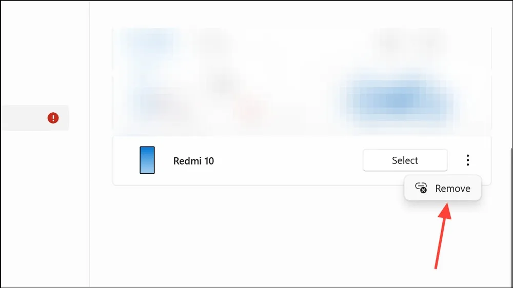 Remove