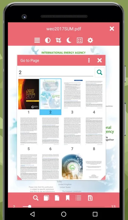 اپ از بیشتر فرمت‌های کتاب الکترونیکی پشتیبانی می‌کند