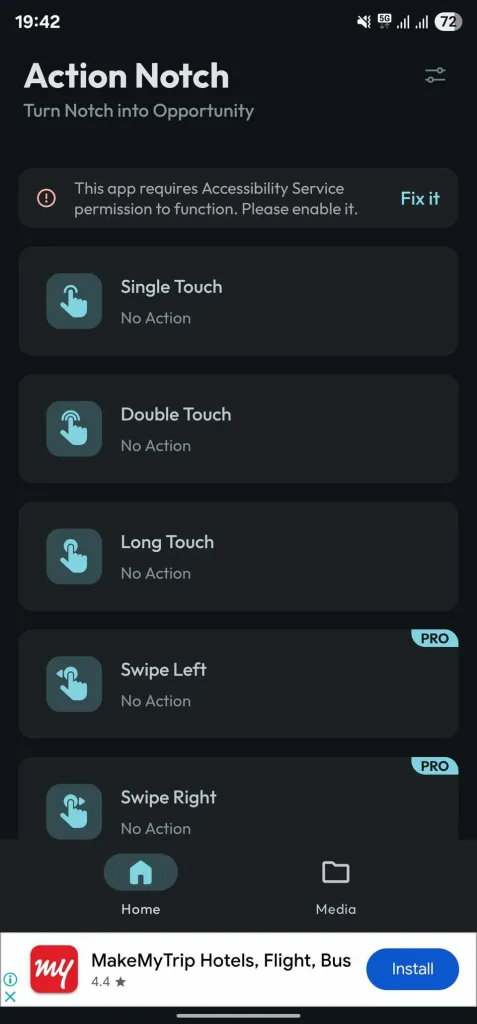 Action Notch 