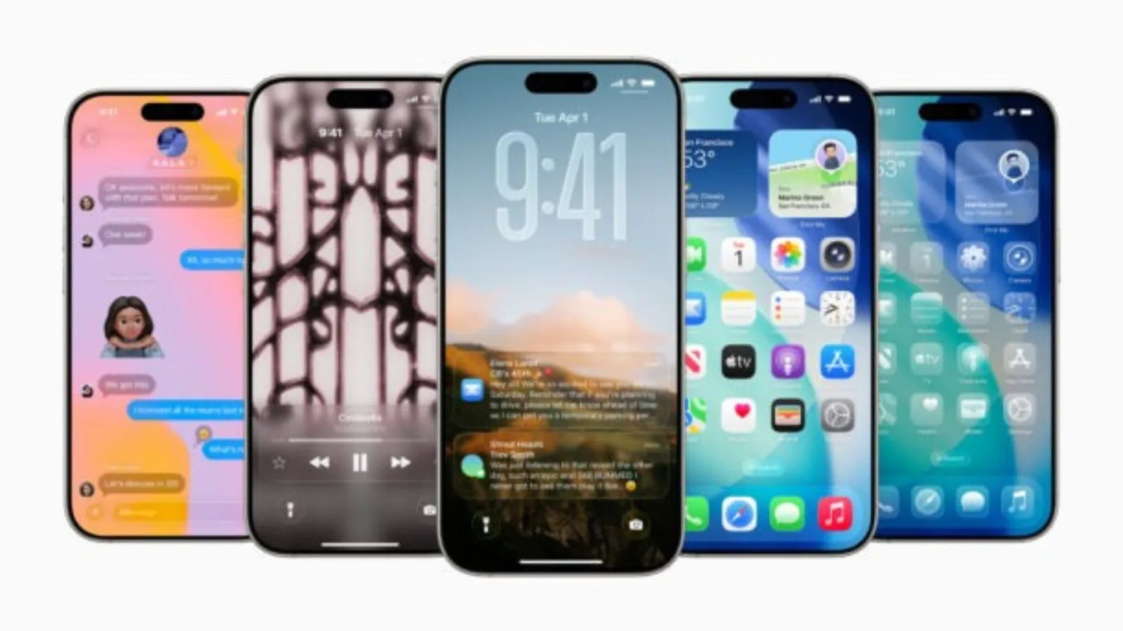 iOS 26 با رابط کاربری جدید Liquid Glass معرفی شد